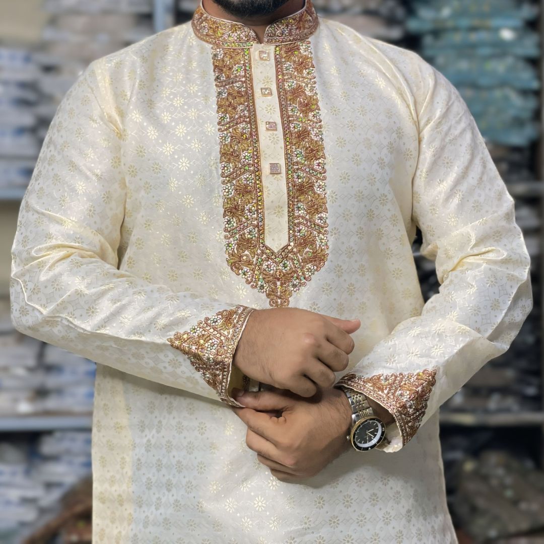 অরিজিনাল কাতান প্রিমিয়াম পাঞ্জাবি কোড - 31