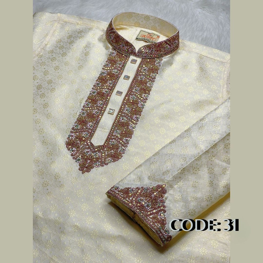 অরিজিনাল কাতান প্রিমিয়াম পাঞ্জাবি কোড - 31