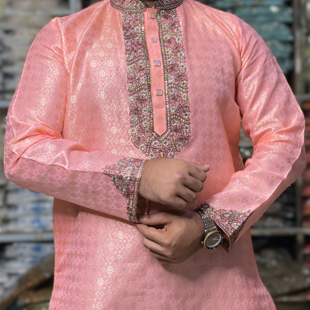 অরিজিনাল কাতান প্রিমিয়াম পাঞ্জাবি কোড - 32