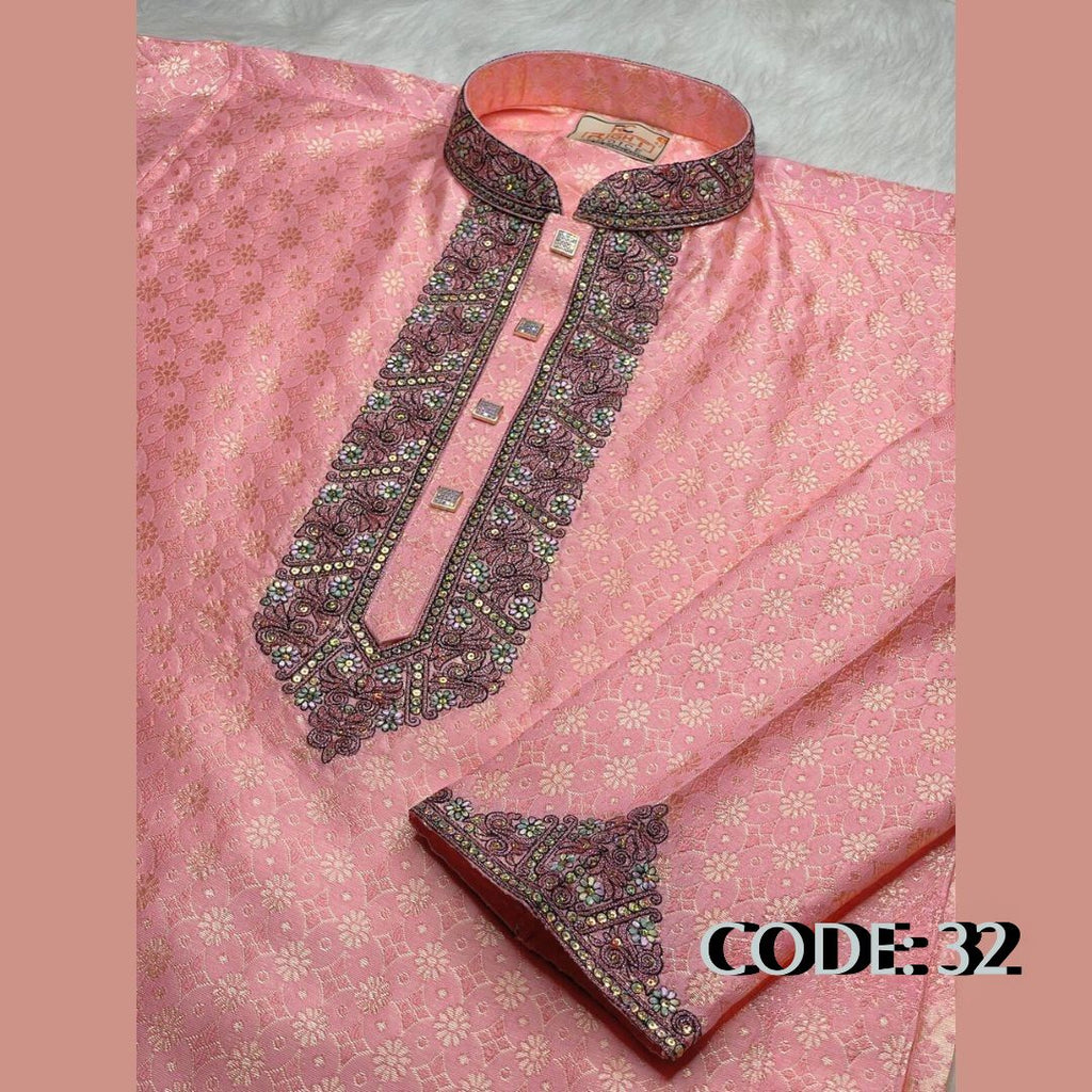 অরিজিনাল কাতান প্রিমিয়াম পাঞ্জাবি কোড - 32