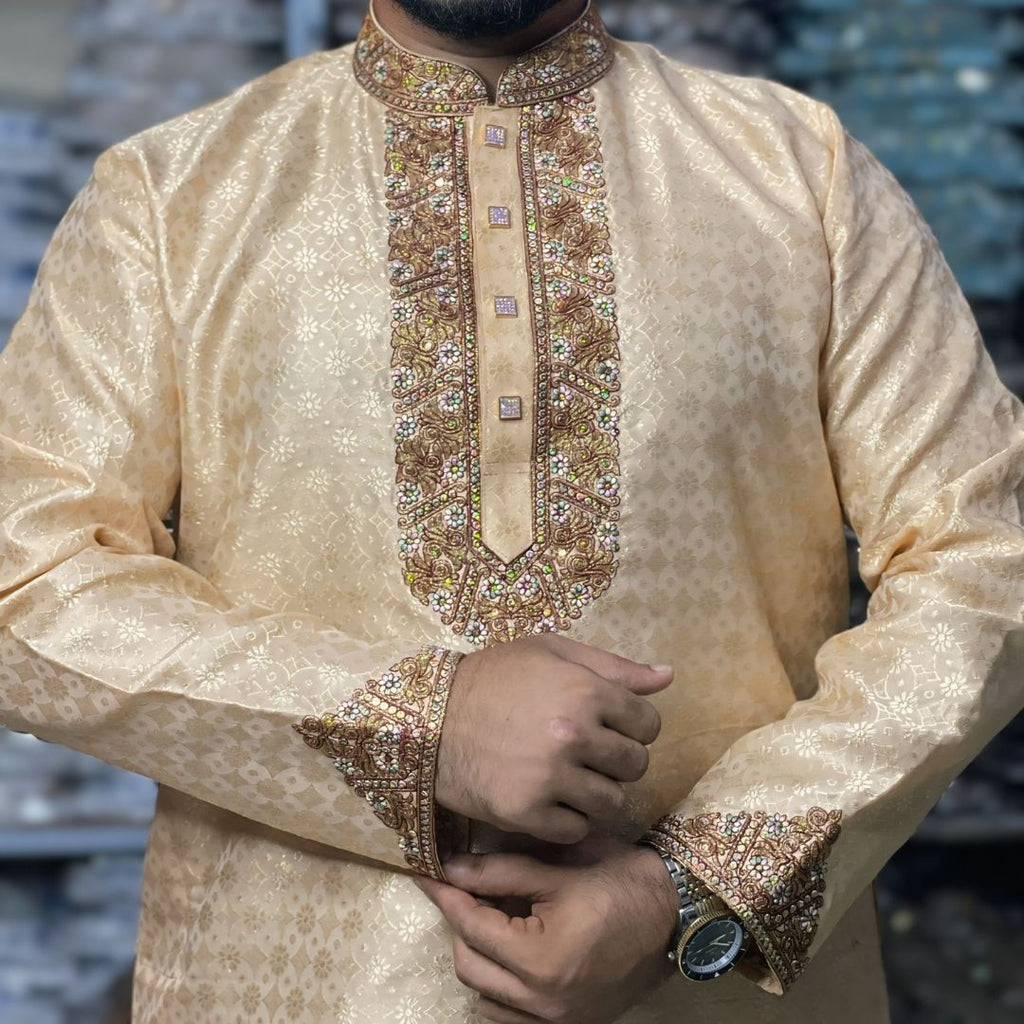 অরিজিনাল কাতান প্রিমিয়াম পাঞ্জাবি কোড - 33