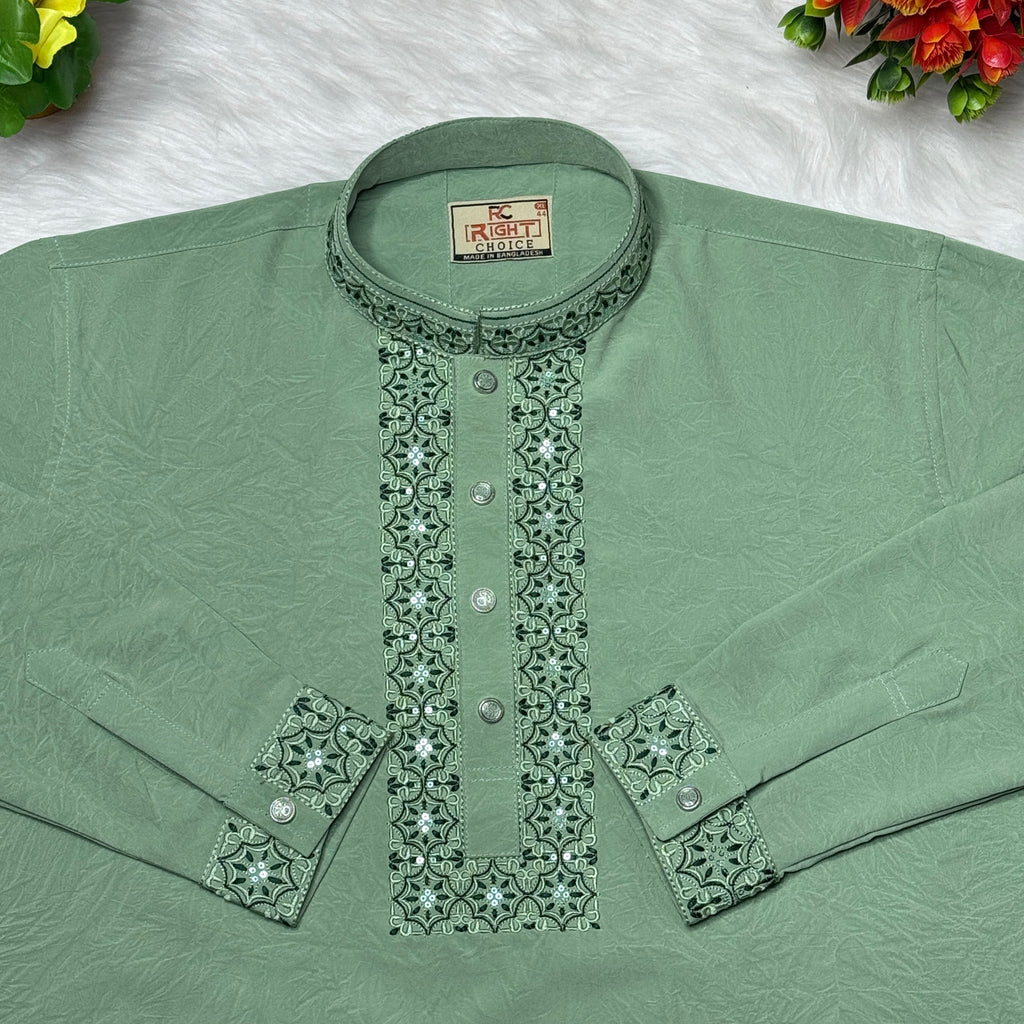 এমব্রয়ডারি স্টিজ প্রিমিয়াম পাঞ্জাবি (কোডঃ৯২)