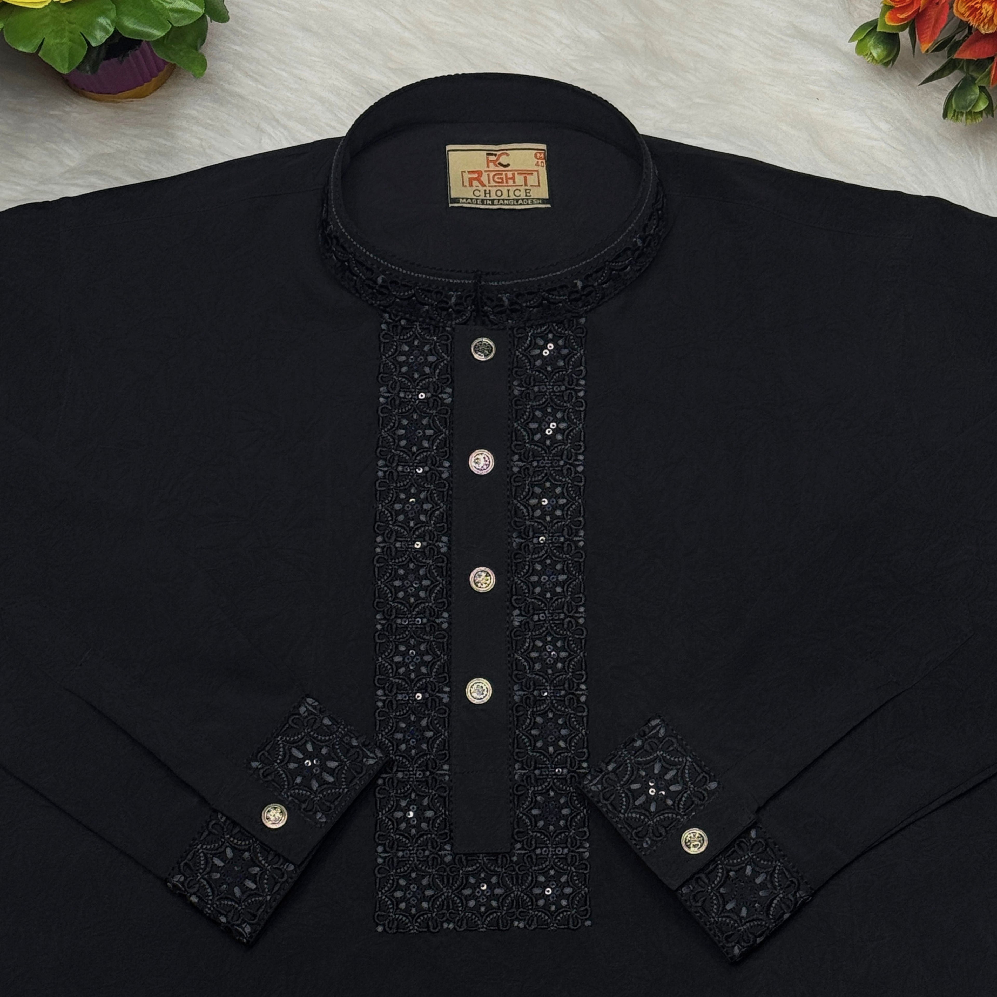 এমব্রয়ডারি স্টিজ প্রিমিয়াম পাঞ্জাবি (কোডঃ৯৩)