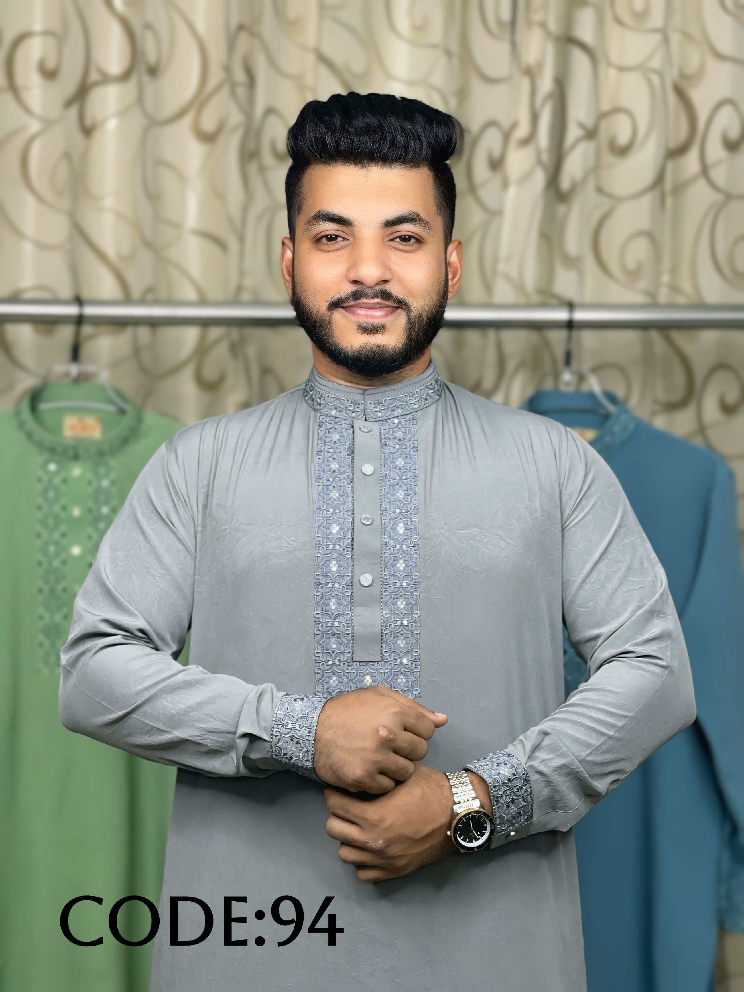 এমব্রয়ডারি স্টিজ প্রিমিয়াম পাঞ্জাবি (কোডঃ৯৪)