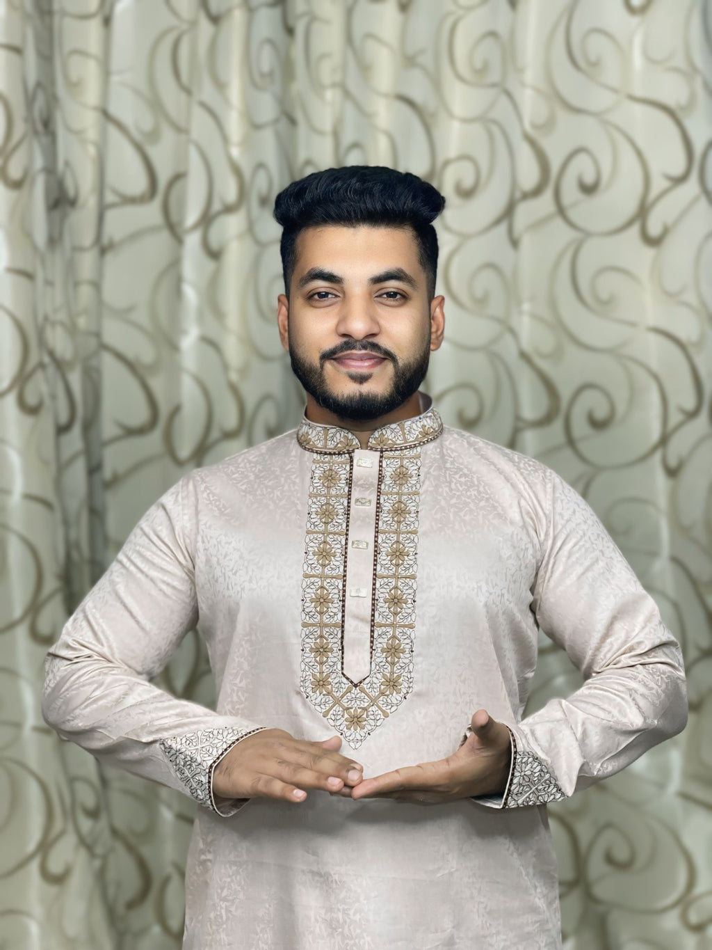 ডিজাইন কটন এমব্রয়ডারি - কোড ২২৪