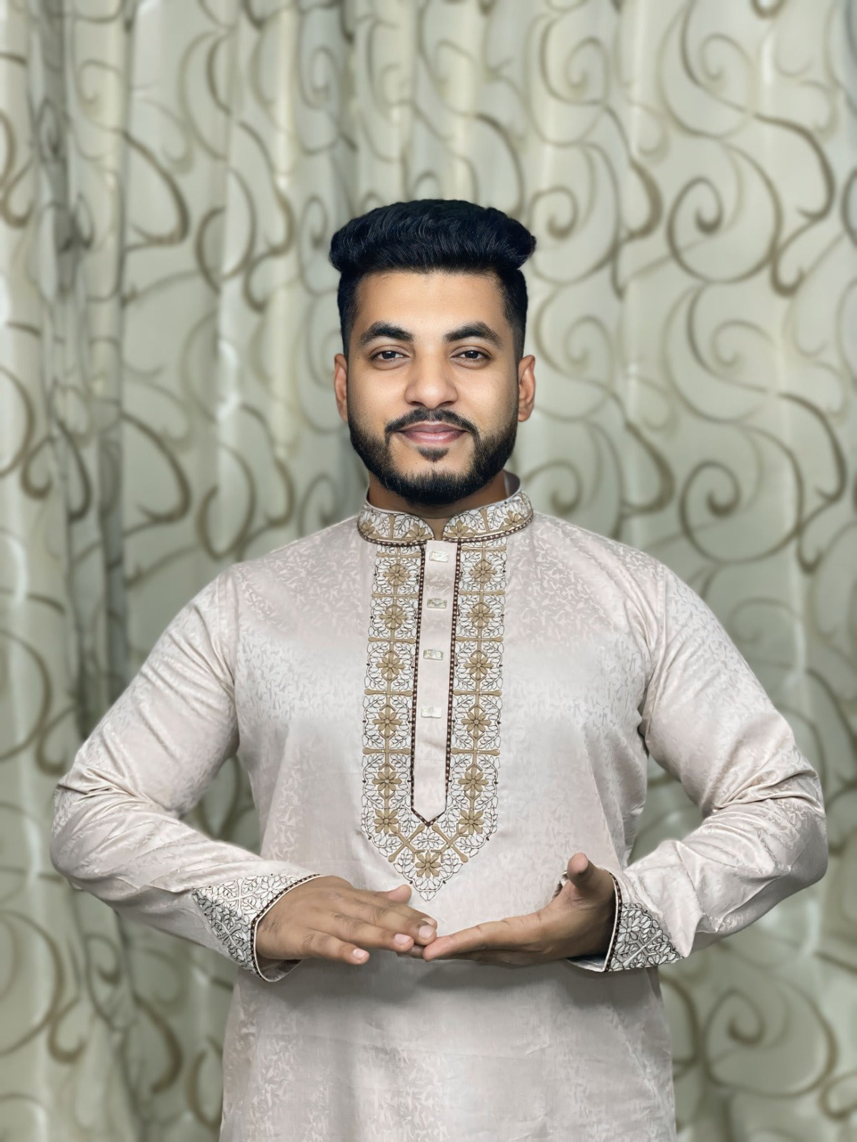 ডিজাইন কটন এমব্রয়ডারি - কোড ২২৪