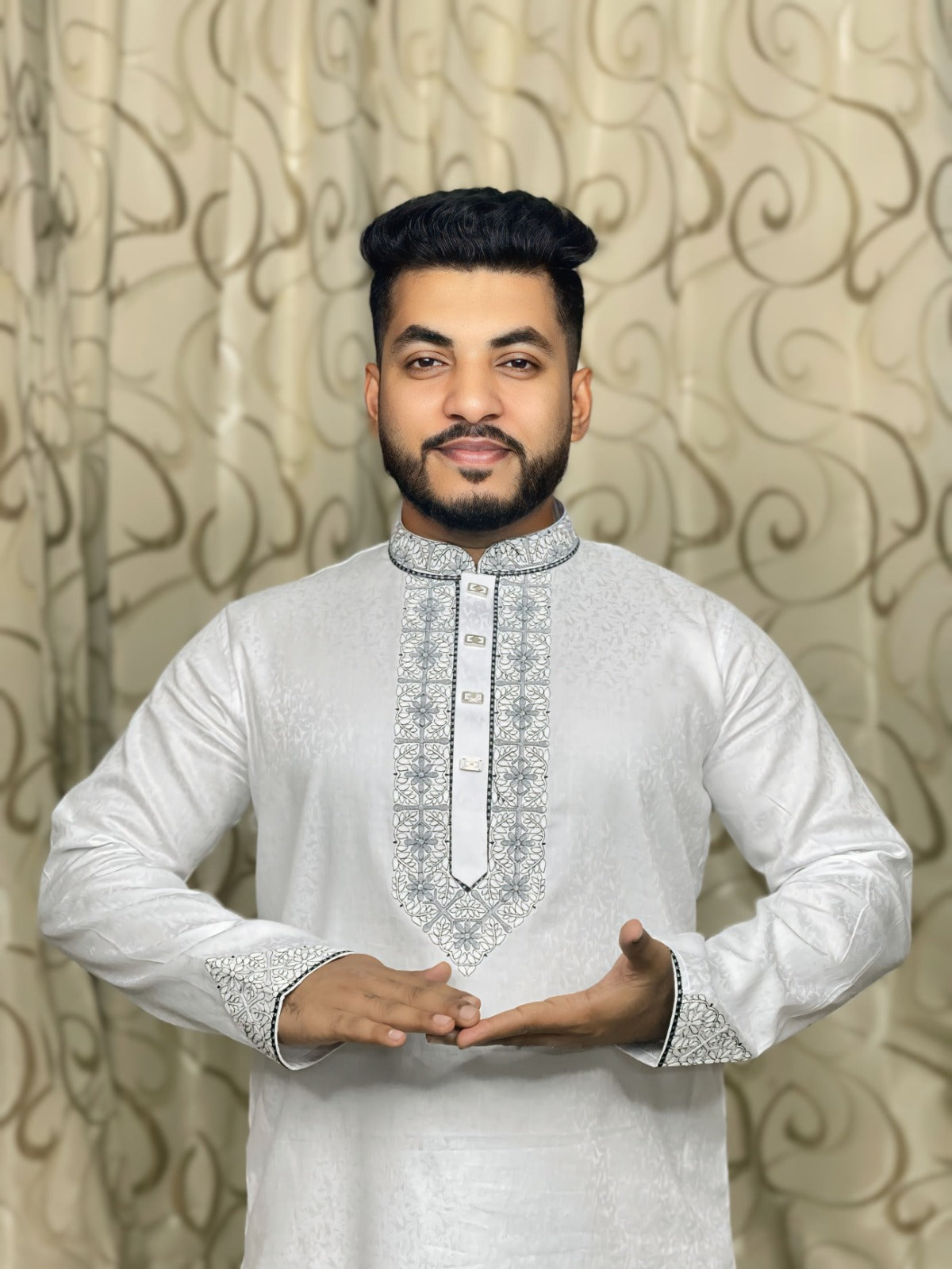 ডিজাইন কটন এমব্রয়ডারি - কোড ২২৫