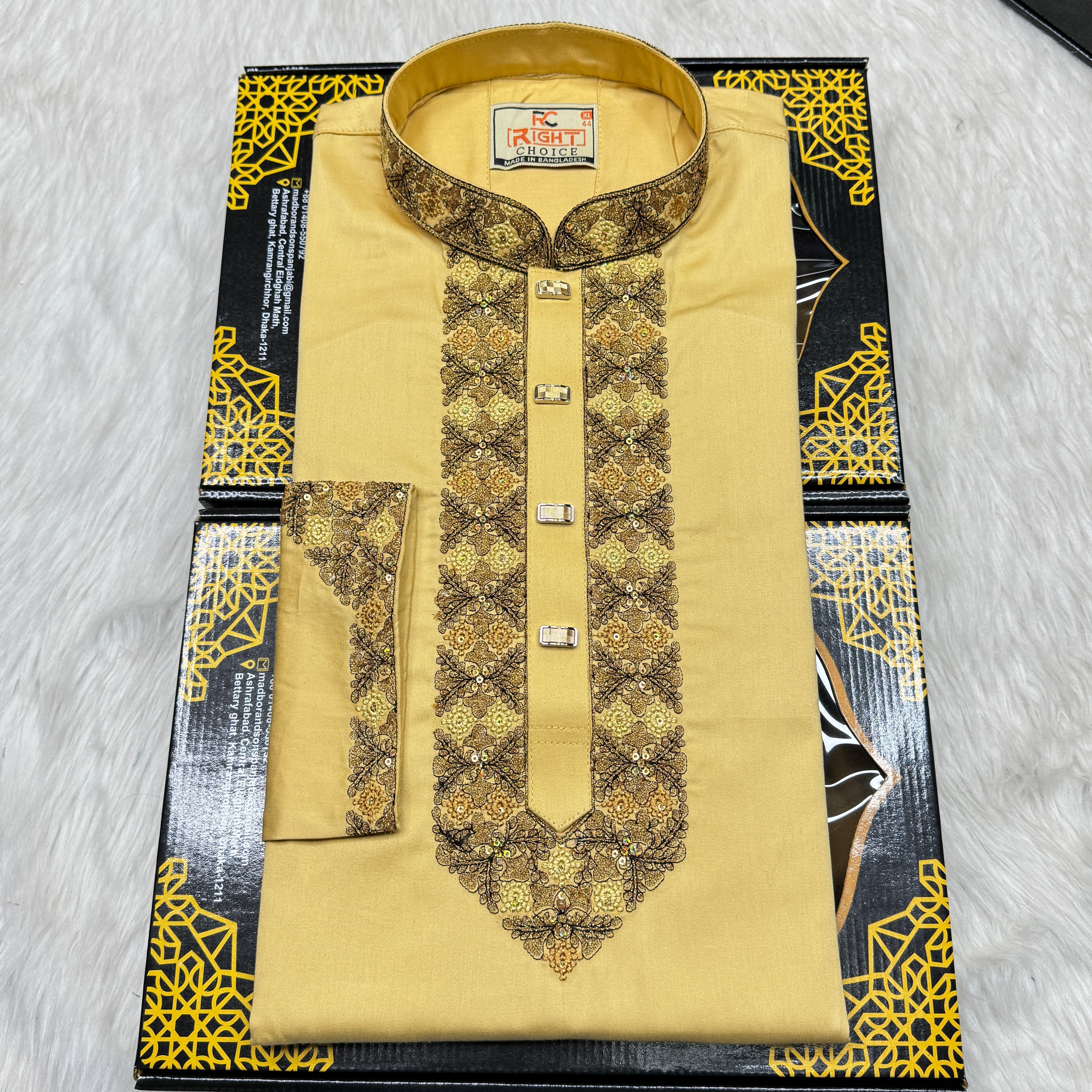 SHATUN EMBROIDARY PANJABI (CODE:162)