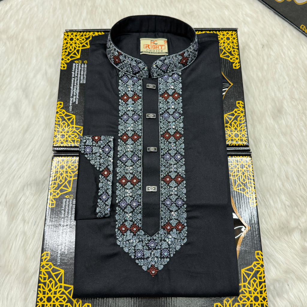 SHATUN EMBROIDARY PANJABI (CODE:164)