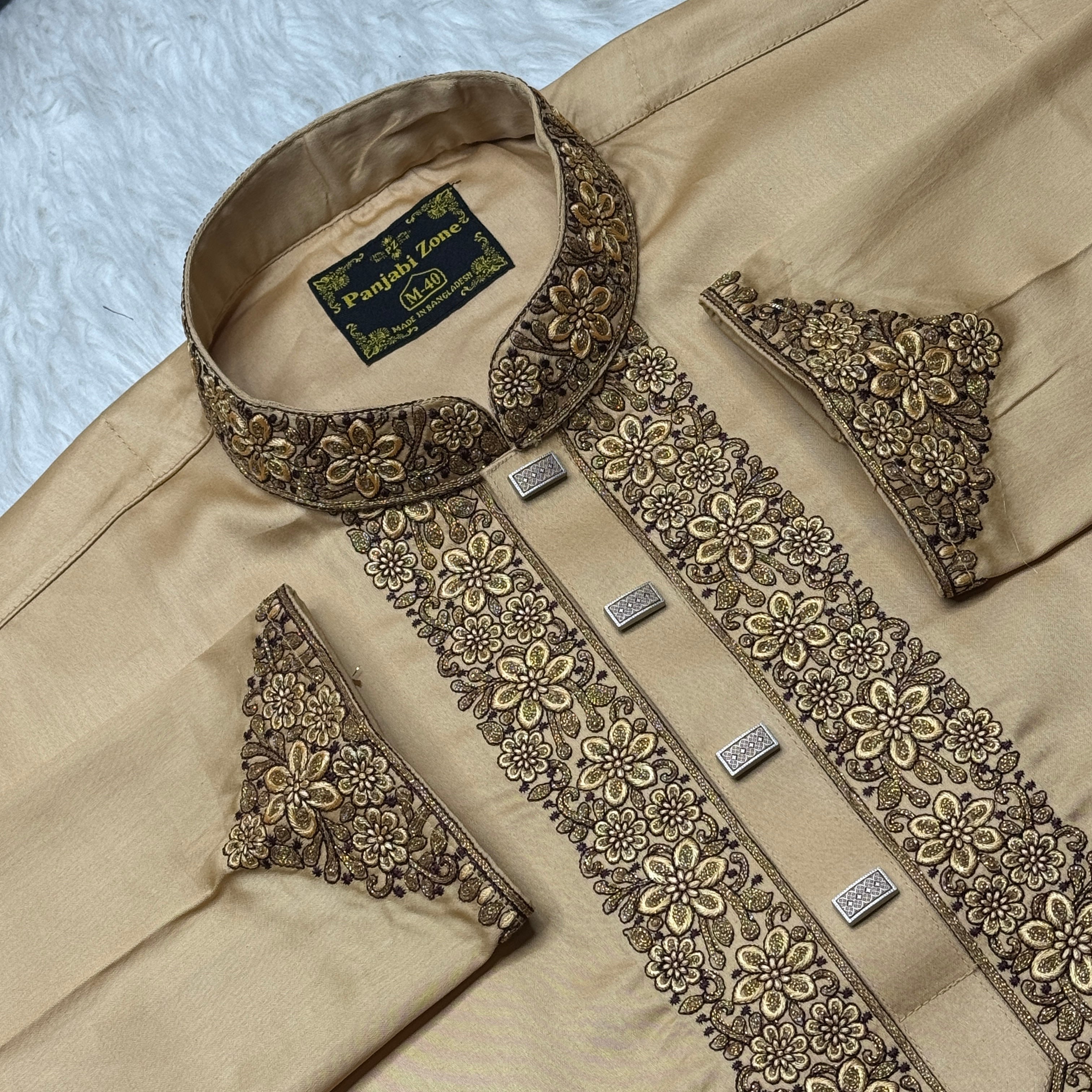 SHATUN EMBROIDARY PANJABI (CODE:171)