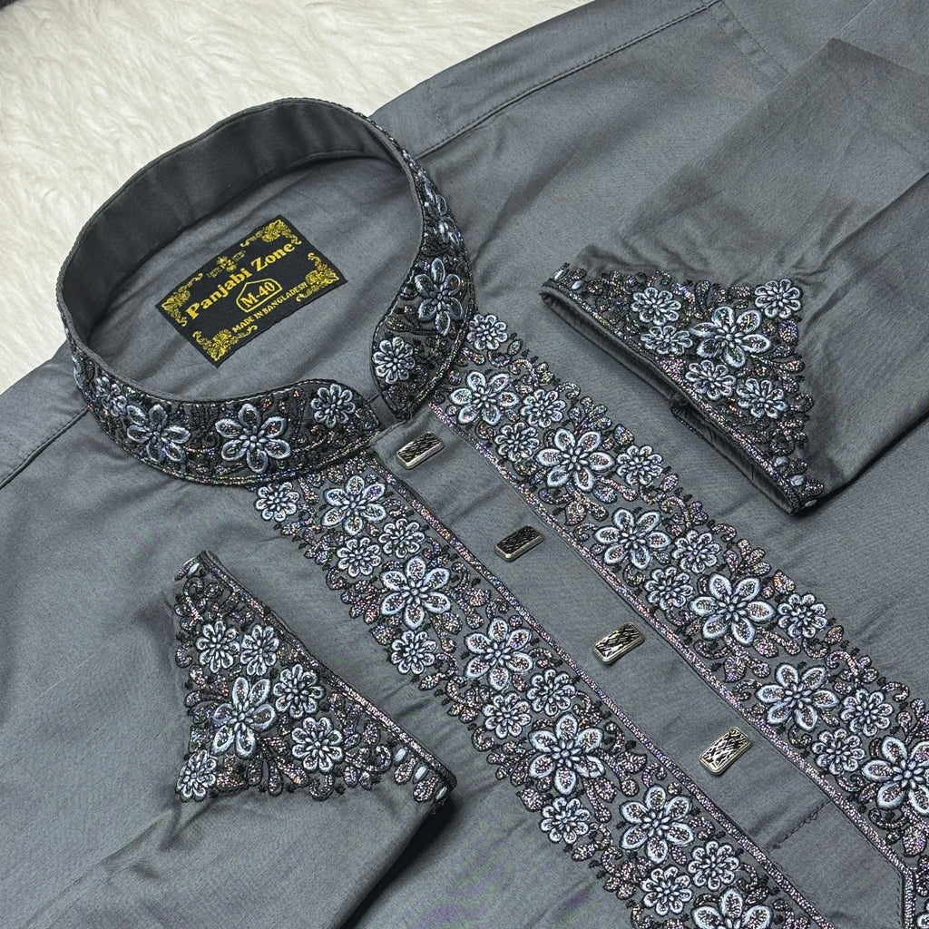 SHATUN EMBROIDARY PANJABI (CODE:173)