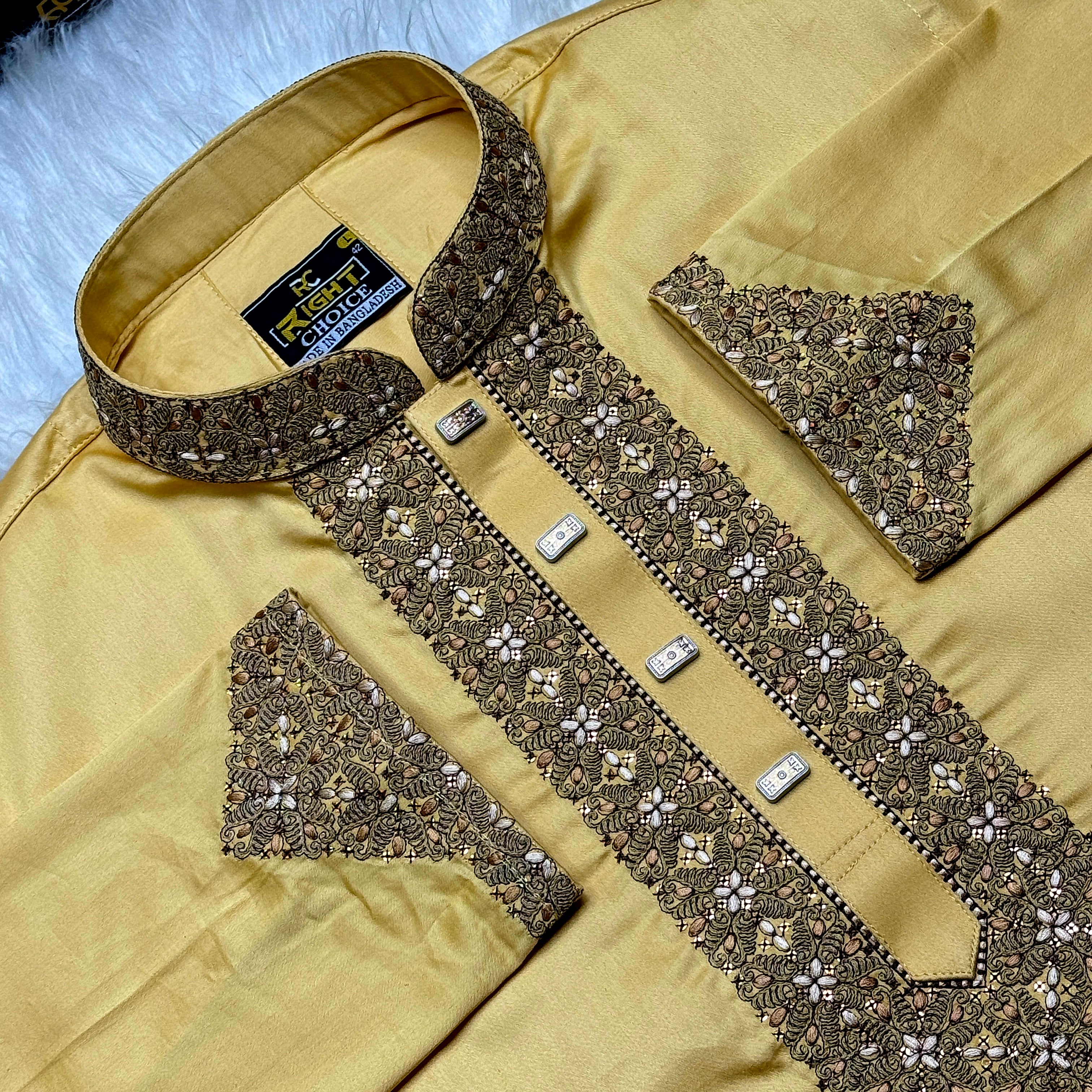 SHATUN EMBROIDARY PANJABI (CODE:183)