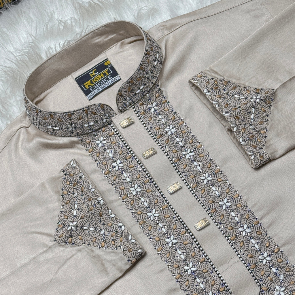 SHATUN EMBROIDARY PANJABI (CODE:181)