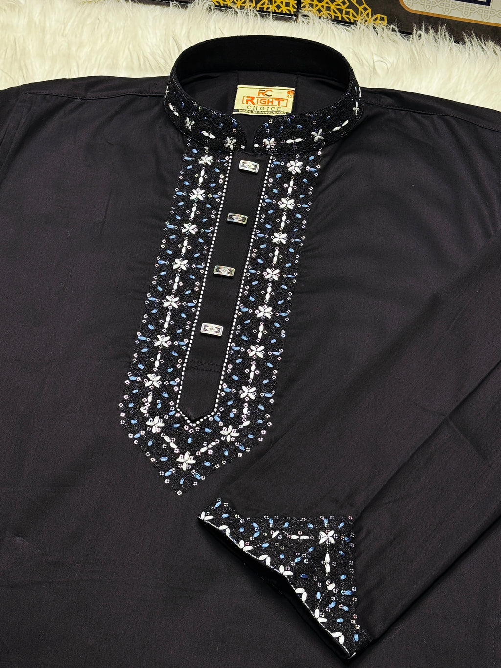 SHATUN EMBROIDARY PANJABI (CODE:185)