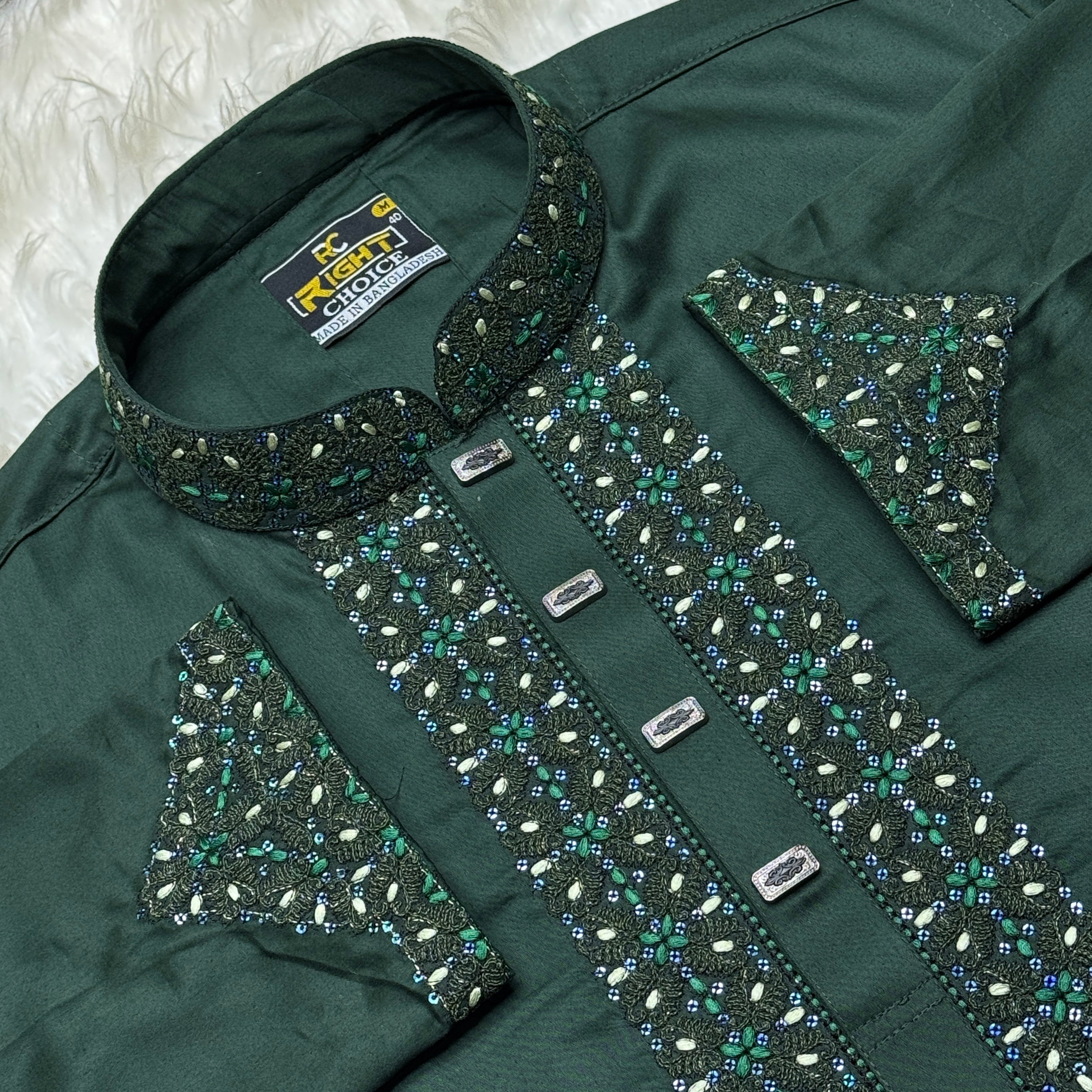 SHATUN EMBROIDARY PANJABI (CODE:184)