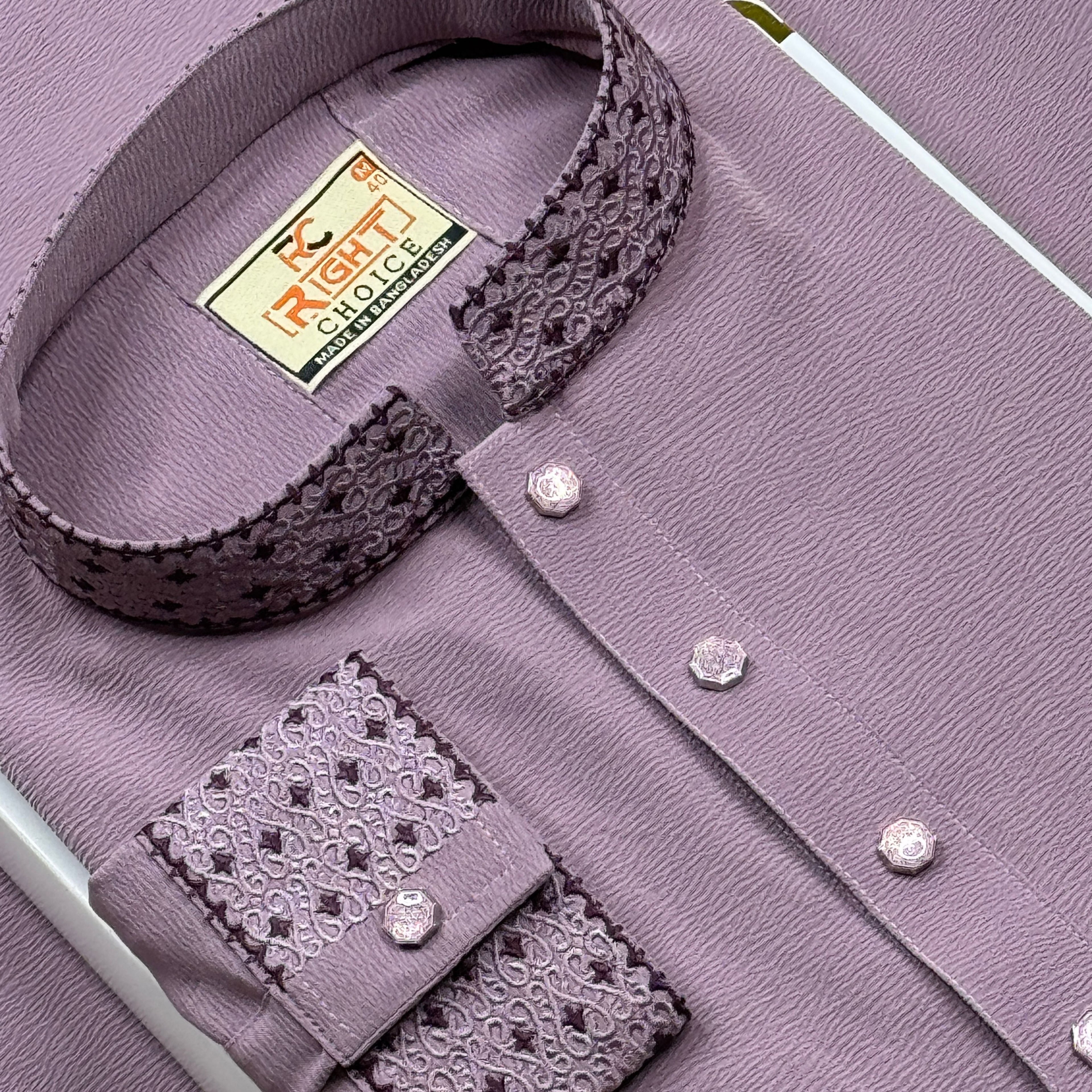 প্রিমিয়াম জাফরান পাঞ্জাবি -২০২৬ (কোডঃ১১১)