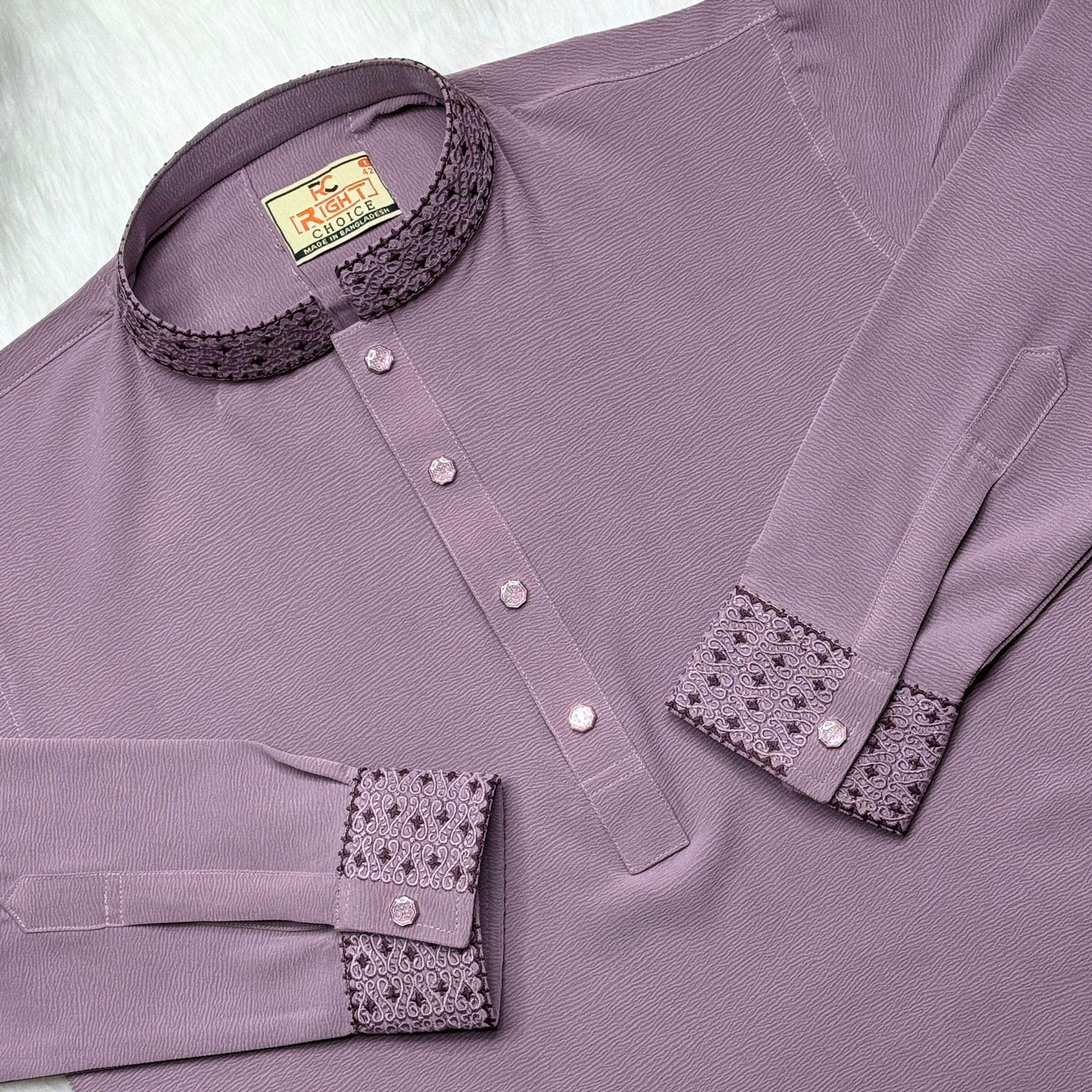 প্রিমিয়াম জাফরান পাঞ্জাবি -২০২৬ (কোডঃ১১১)