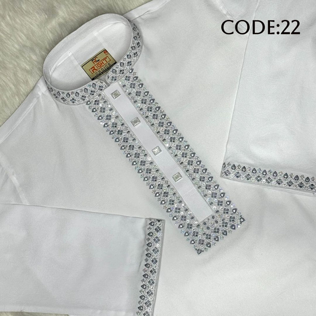 চায়না স্টিজ ভাংচুর কটন সিকুয়েন্স পাঞ্জাবি - 22