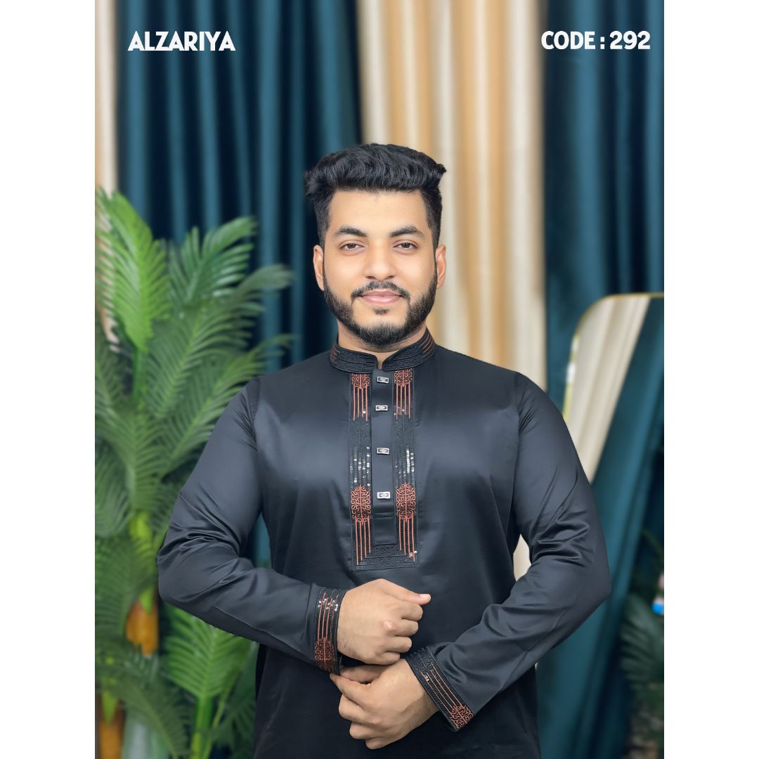 প্রিমিয়াম শাটন সুতি পাঞ্জাবী ২০২৬ কোড -292