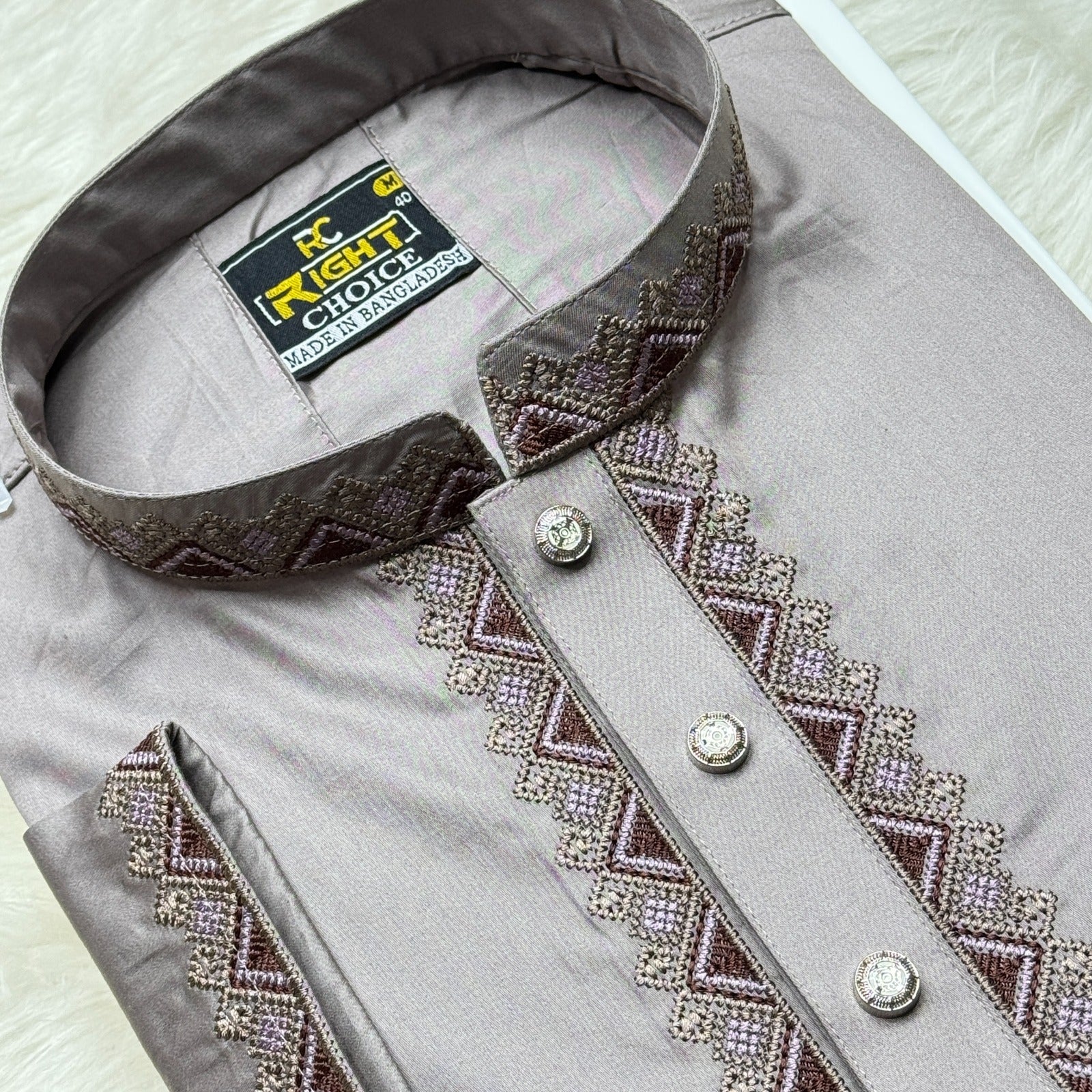 INDIAN SHATUN EMBROIDARY PANJABI (CODE:194)