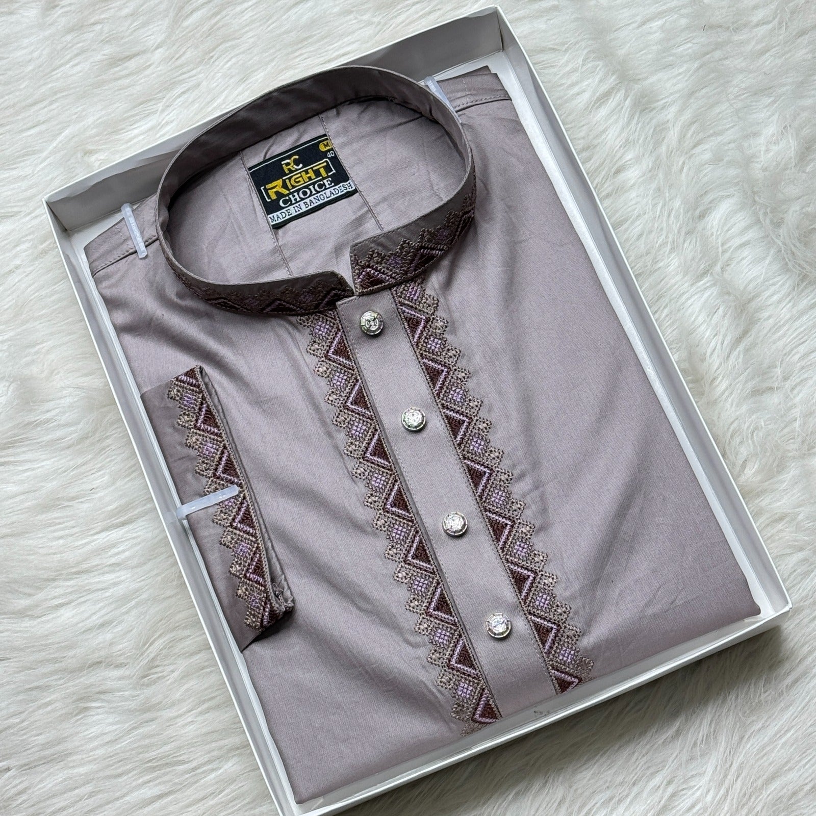 INDIAN SHATUN EMBROIDARY PANJABI (CODE:194)