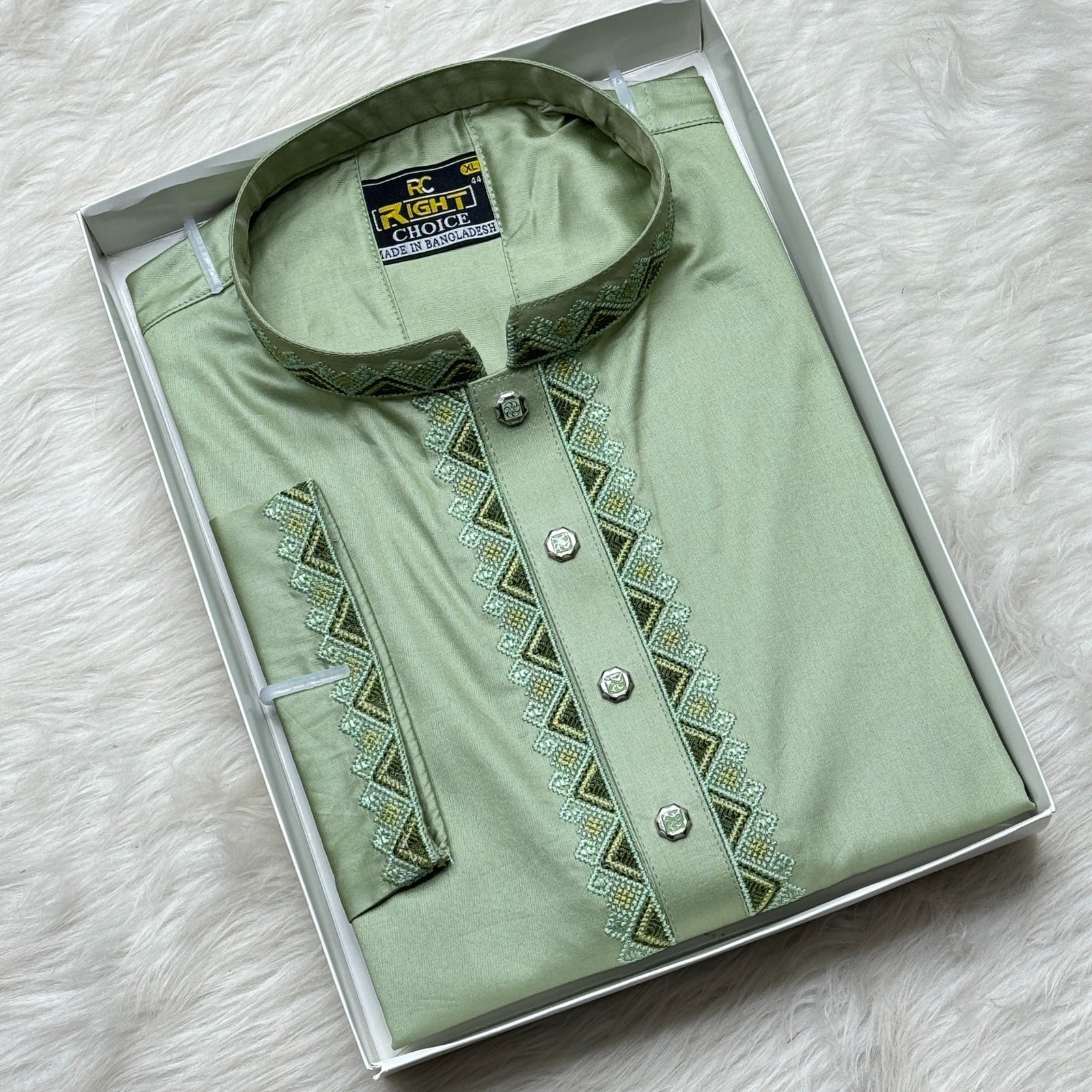 INDIAN SHATUN EMBROIDARY PANJABI (CODE:192)