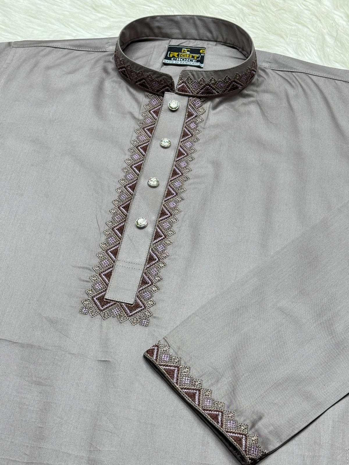 INDIAN SHATUN EMBROIDARY PANJABI (CODE:194)