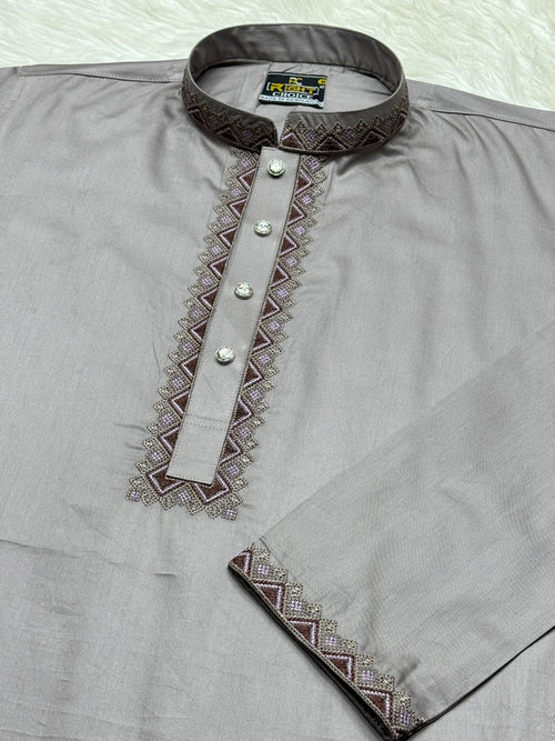INDIAN SHATUN EMBROIDARY PANJABI (CODE:194)
