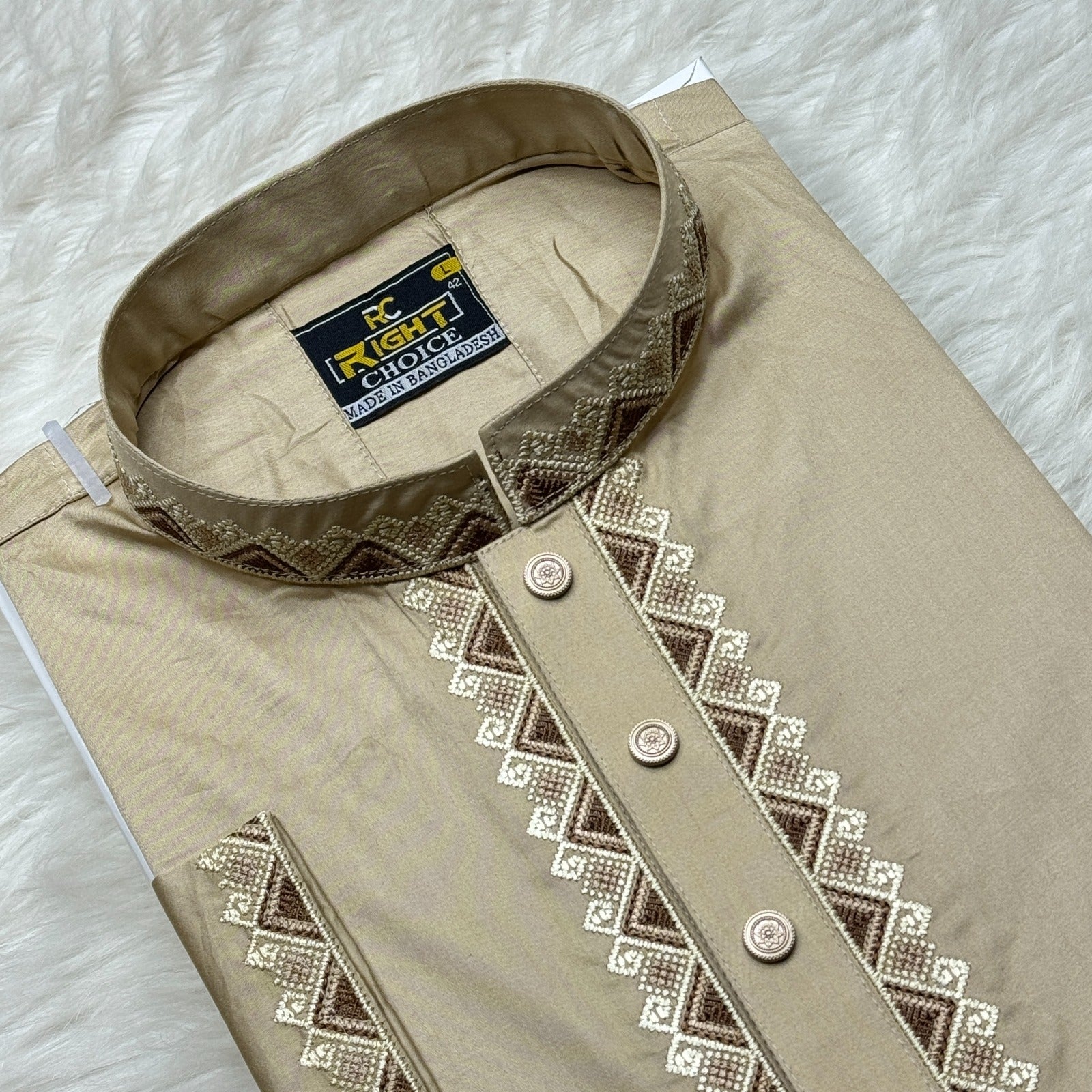 INDIAN SHATUN EMBROIDARY PANJABI (CODE:191)