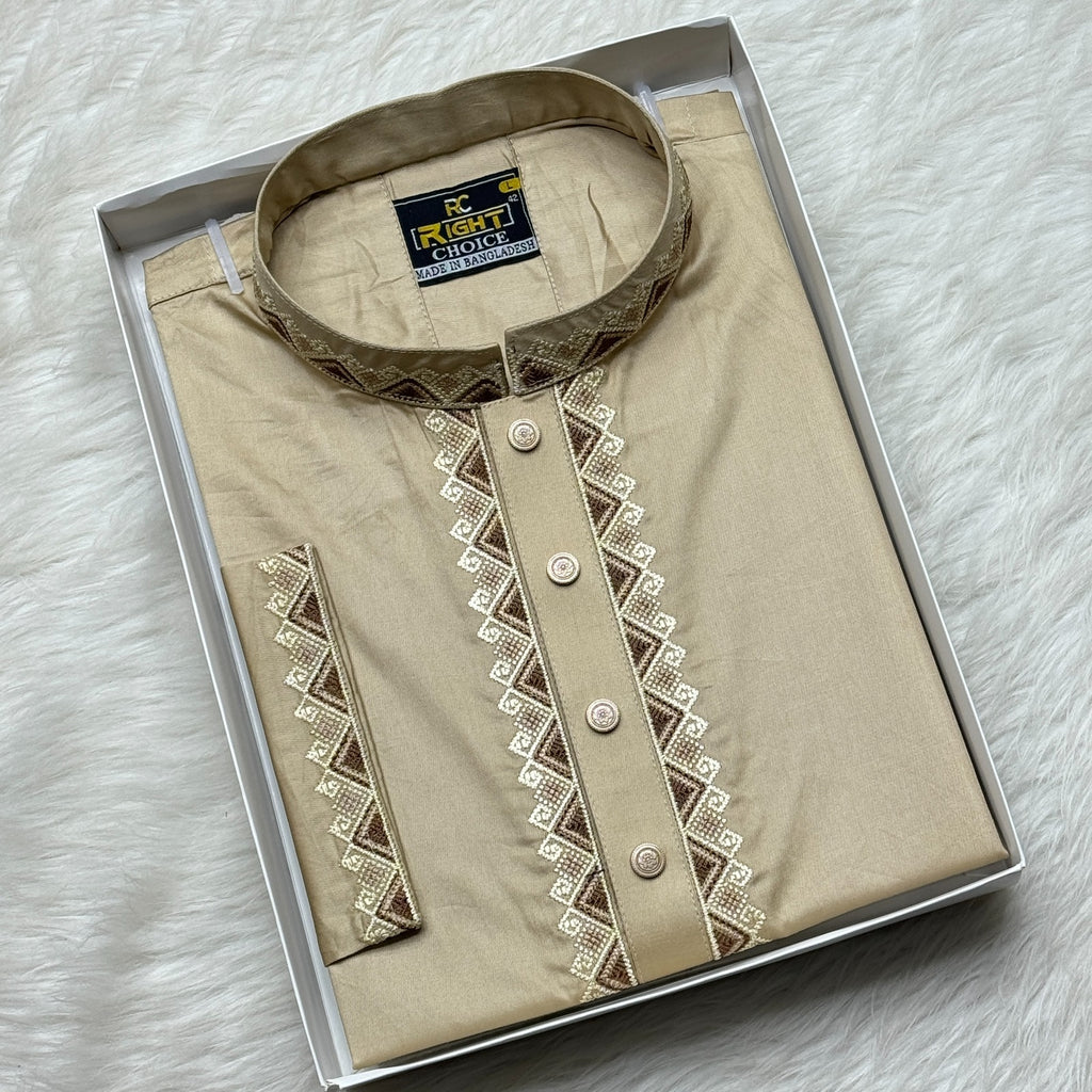 INDIAN SHATUN EMBROIDARY PANJABI (CODE:191)