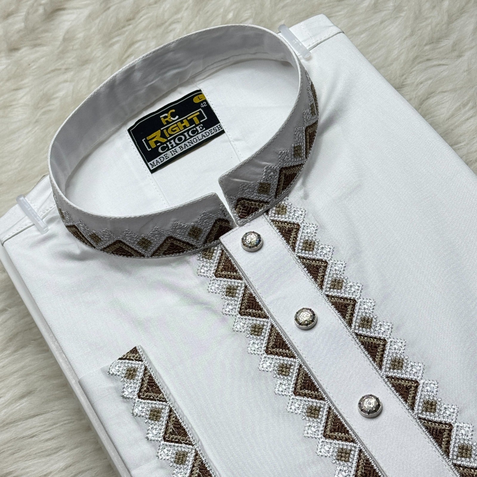 INDIAN SHATUN EMBROIDARY PANJABI (CODE:193)