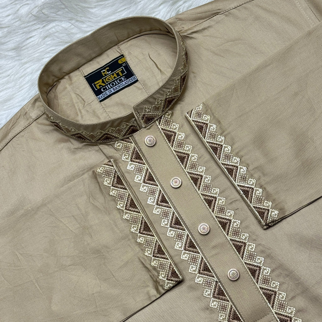 INDIAN SHATUN EMBROIDARY PANJABI (CODE:191)