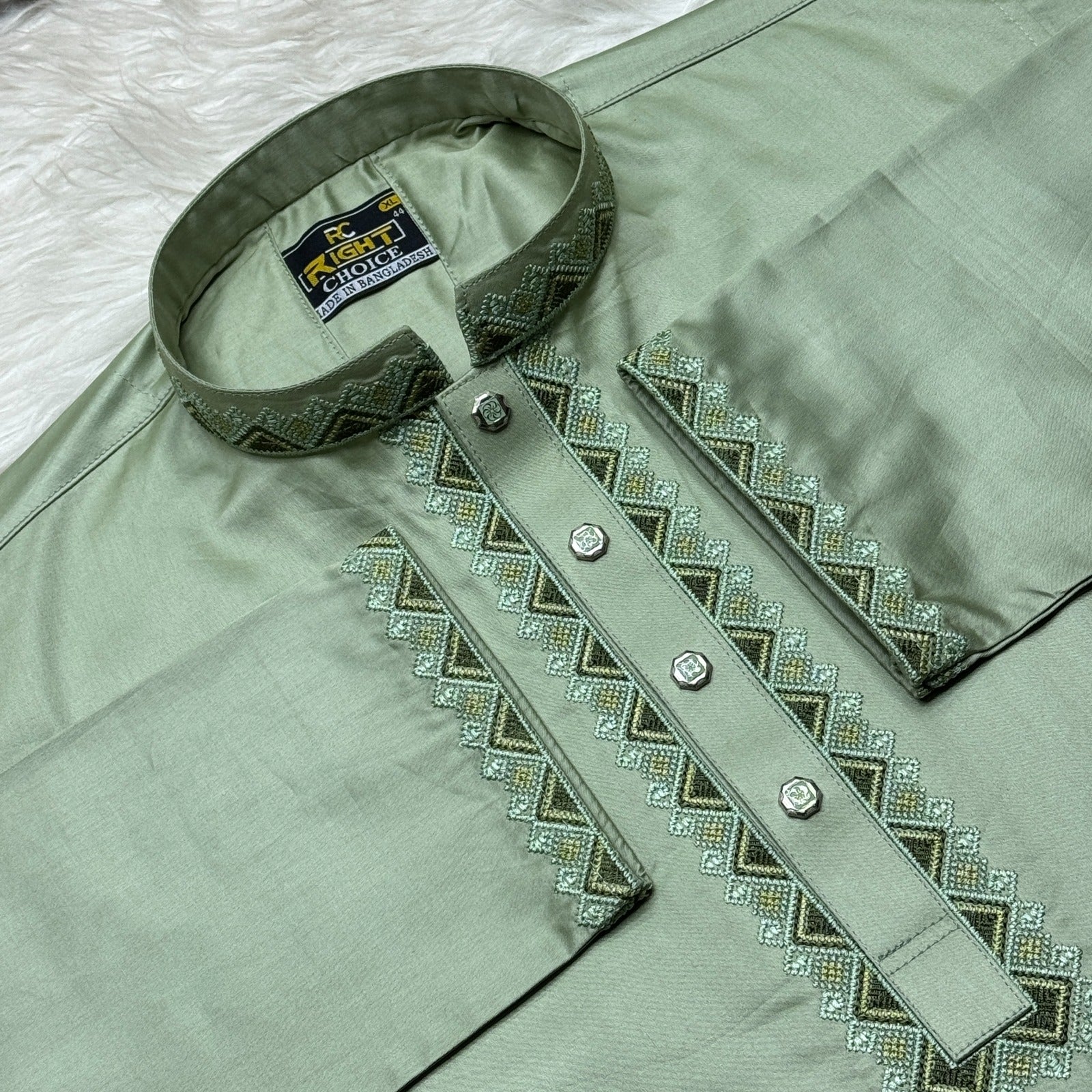 INDIAN SHATUN EMBROIDARY PANJABI (CODE:192)