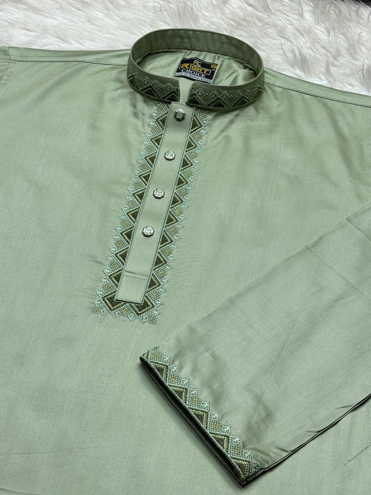 INDIAN SHATUN EMBROIDARY PANJABI (CODE:192)