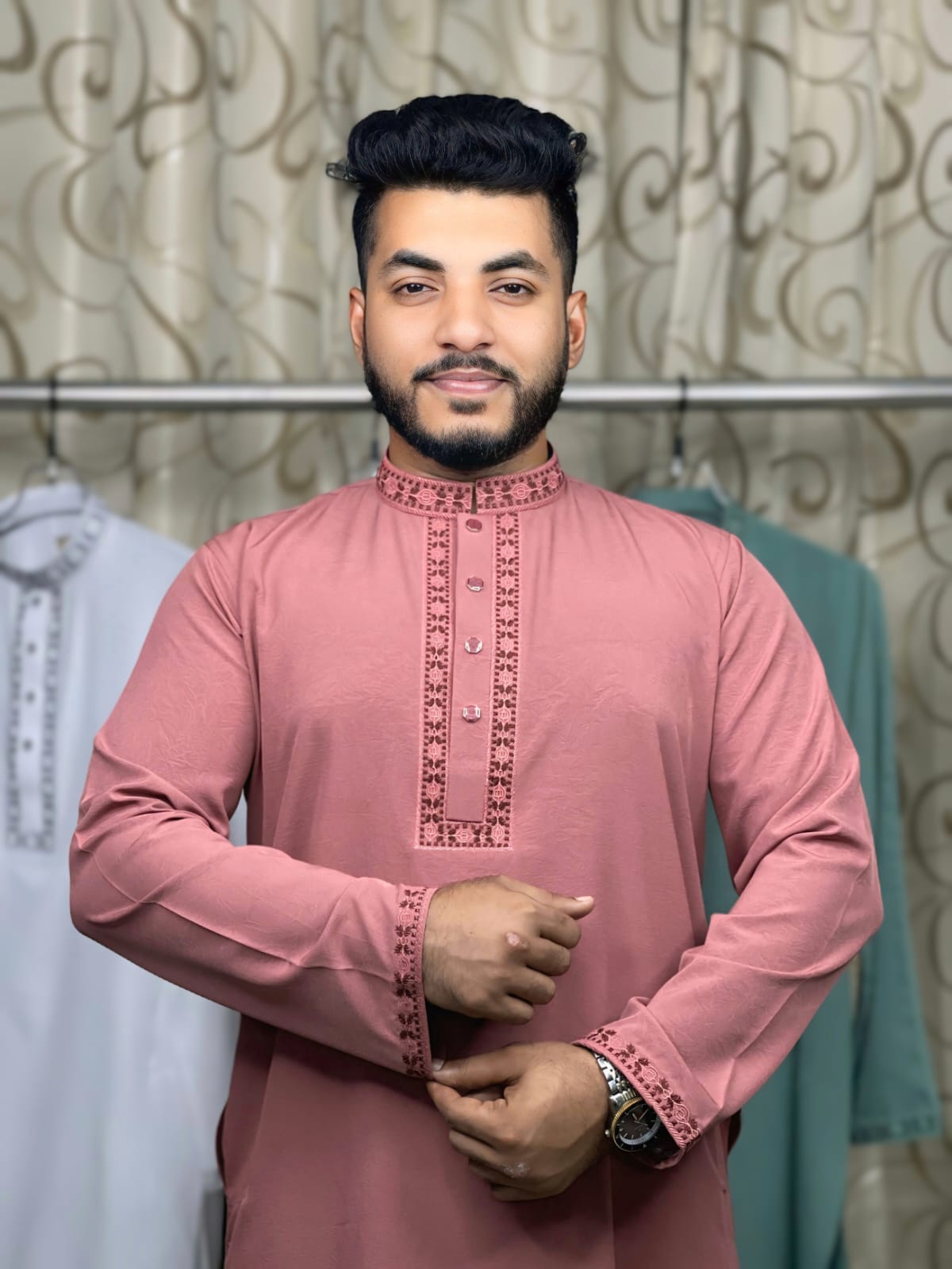 CHINA STRECH PANJABI - (CODE: 201)