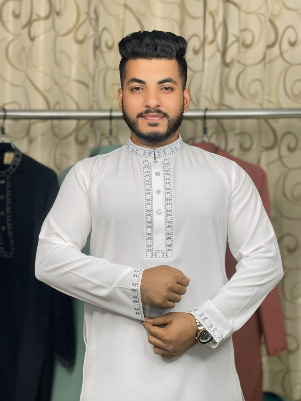 CHINA STRECH PANJABI - (CODE: 204)